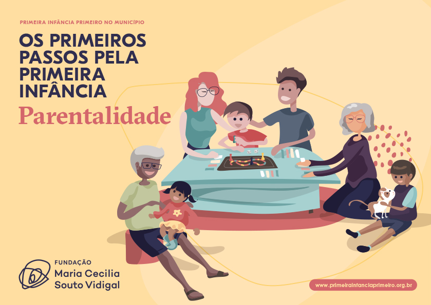 Capa do material Os primeiros passos pela primeira infância - Parentalidade
